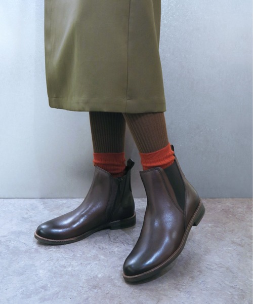 エンフォルド　サイドゴアブーツ 厚底ミドル丈サイドゴアブーツ/31439 – ORIENTALTRAFFIC