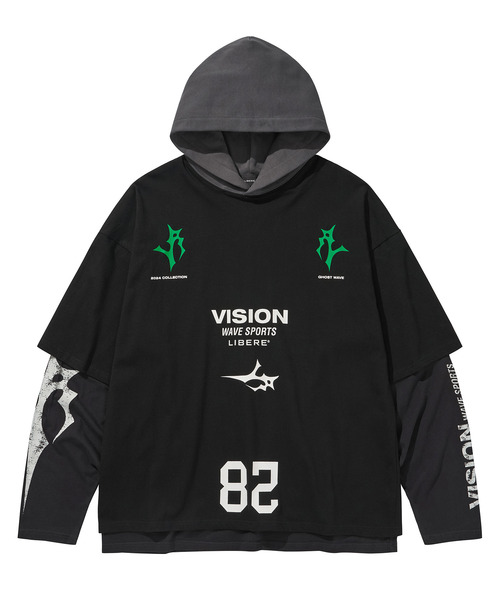 LIBERE パーカー リベーレ / 3 LAYERED HOODIE 3レイヤードフーディー 