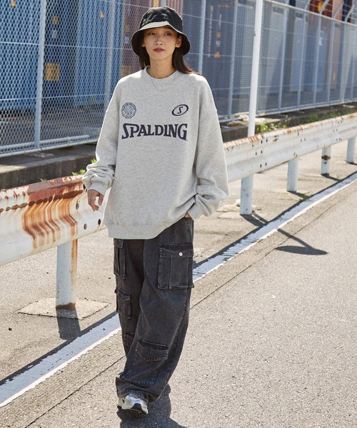 SPALDING トレーナー スウェット SPALDING/スポルディング 別注
