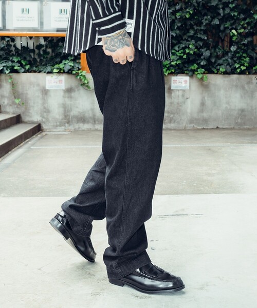 Subciety（サブサエティ） ワイドパンツ ジーンズ Denim trousers