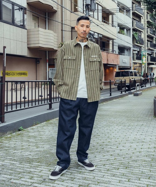 Subciety フリンジデニムパンツ XL インディゴワンウォッシュ Subciety フリンジデニムパンツ XL インディゴワンウォッシュ