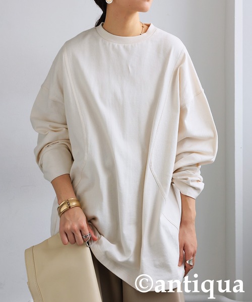 tシャツ バスクデザイントップス レディース メンズ | antiqua | 01