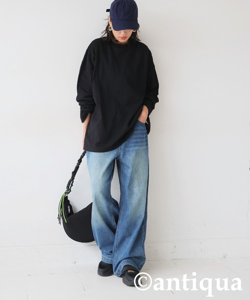 tシャツ バスクデザイントップス レディース メンズ | antiqua | 16
