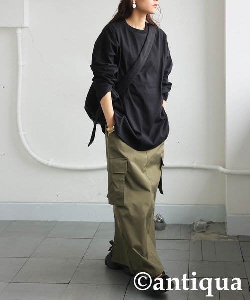 tシャツ バスクデザイントップス レディース メンズ | antiqua | 19