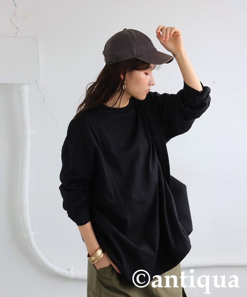 tシャツ バスクデザイントップス レディース メンズ | antiqua | 21