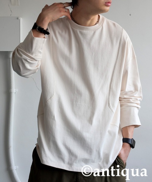 tシャツ バスクデザイントップス レディース メンズ | antiqua | 14