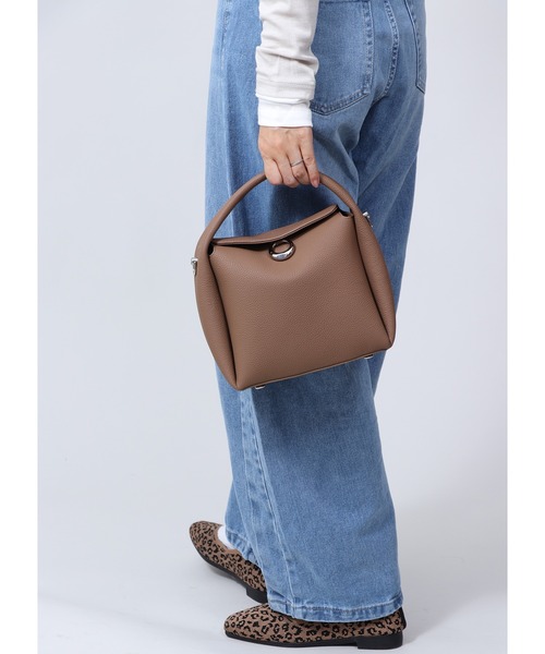 relac ショルダーバッグ バッグ 「本革」2WAY レディース