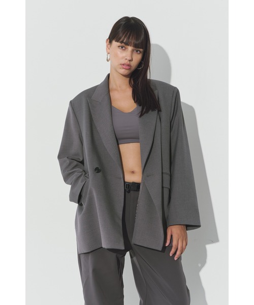 Wellness Oversized Double Jacket | ALEXIA STAM