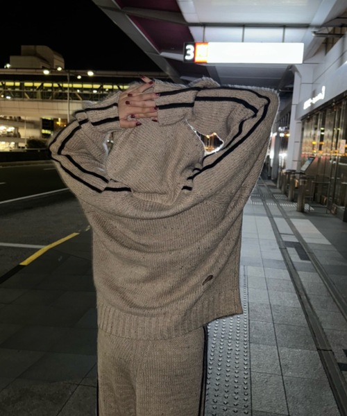 パーカー knit track hoodie レディース : ZOZOTOWN Yahoo!店