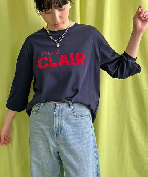 tシャツ ハンドロゴロンT レディース