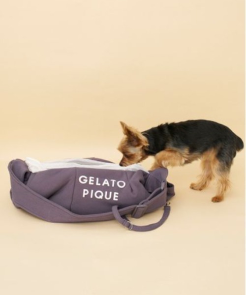 gelato pique（ジェラートピケ） ペットキャリー 「CAT＆DOG」裏毛