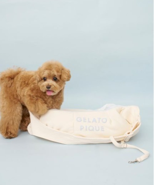 gelato pique（ジェラートピケ） ペットキャリー 「CAT＆DOG」裏毛