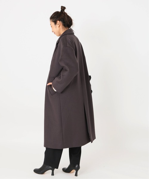 「journal standard L'essage」 チェスターコート 36 パープル レディース_画像8