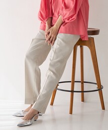 専用　salsation グリーン パンツ Sサイズ green label relaxing スラックス パンツ 「size SHORTあり