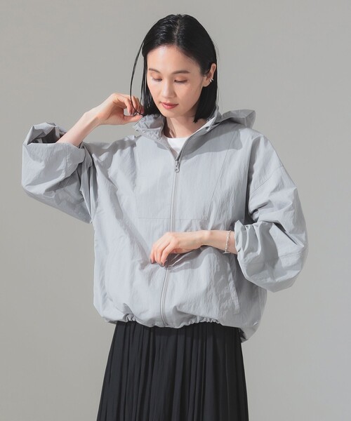 超美品　Demi-Luxe BEAMS ナイロンコットンブルゾン Demi-Luxe BEAMS（デミルクス ビームス）コットンナイロン パフ
