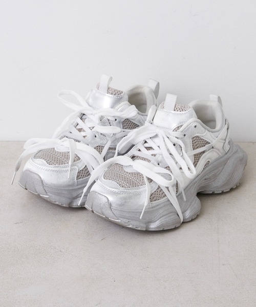 raynaです 大きいサイズ メンズ PUMA (プーマ) レザー メッシュ ローカット