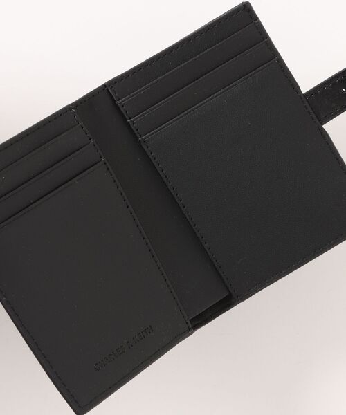 ★CHARLES&KEITH★Bryna Belted Wallet 折り畳み財布/送料込 Bryna ブライナ ベルトウォレット - ノワール | CHARLES & KEITH