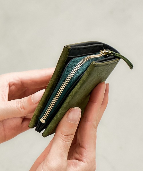 A_W 二つ折り財布 財布 折財布 二つ折り プエブロレザー メンズ