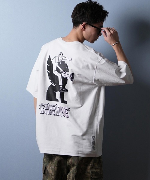 CHROME（クローム） tシャツ 「ムラサキスポーツ限定」CHROME/クローム