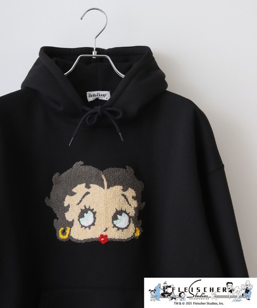 BETTY BOOP（ベティ ブープ） パーカー BETTY BOOP(TM) 裏起毛ビッグ