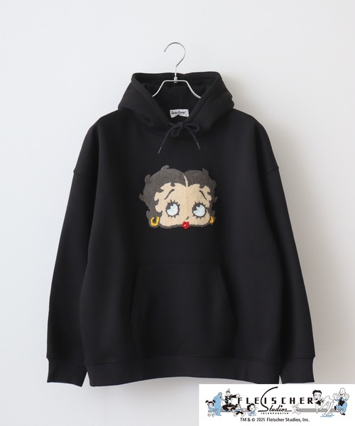 BETTY BOOP（ベティ ブープ） パーカー BETTY BOOP(TM) 裏起毛ビッグ 