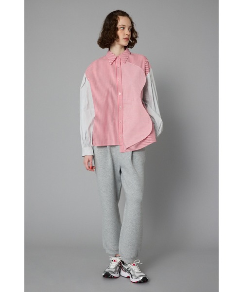 HeRIN.CYE ブラウス シャツ Wave motif big shirt ウェーブモチーフ