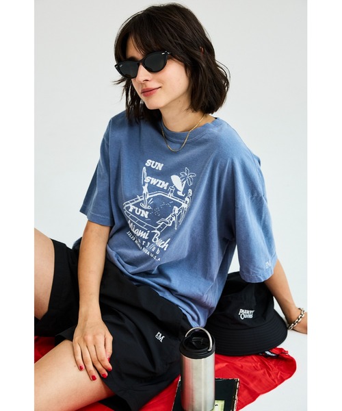 tシャツ POOLSIDE S/S T-SHIRT レディース