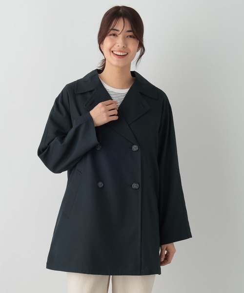 美品 SHINICHI SUMINO シンイチスミノ トレンチコート トレンチコート コート ハッスイミドルトレンチコート