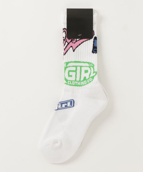 (◍︎•ᴗ•◍︎)様专用 X-girl 靴下 STICKER RIB SOCKS レディース : ZOZOTOWN Yahoo!店
