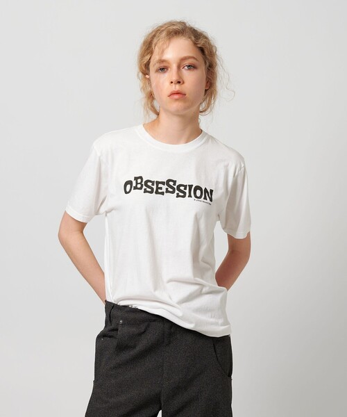 tシャツ 「John Holmstorm×ATTISESSION」OBSESSION Tシャツ レディース