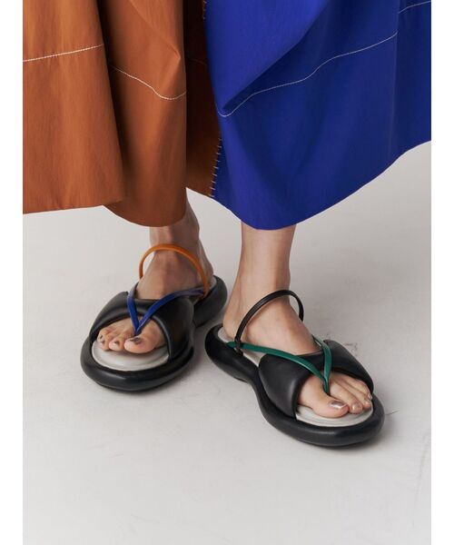 UN3D トングサンダル　40 UN3D. サンダル THONG FLAT SANDAL / トングフラットサンダル