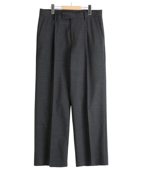PORT BY ARK スラックス / ポートバイアーク：Wool Slacks：PO17-P002 