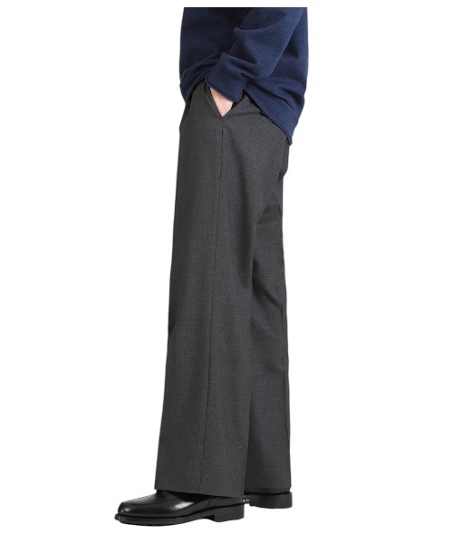 PORT BY ARK スラックス / ポートバイアーク：Wool Slacks：PO17-P002 