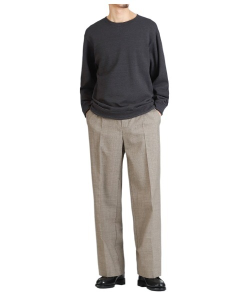 PORT BY ARK スラックス / ポートバイアーク：Wool Slacks：PO17-P002 
