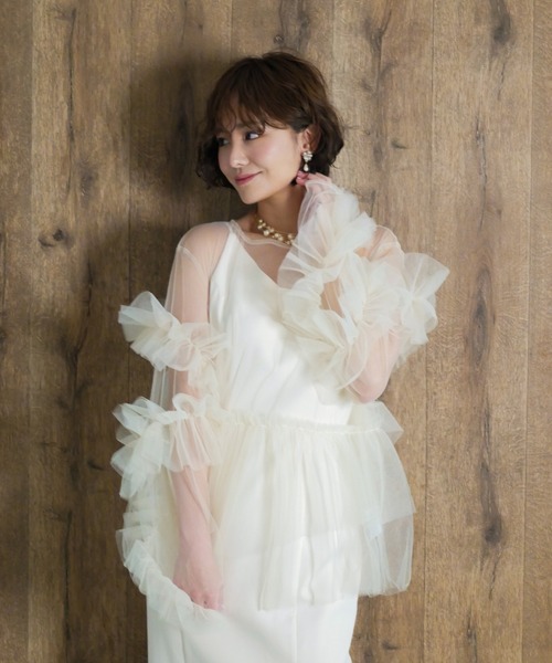 My shawty（マイシャウティー） ドレス wave cami onepiece : ZOZOTOWN