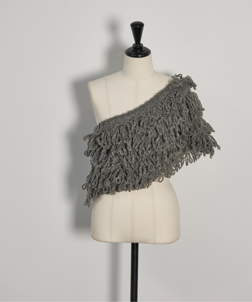 「THE YOn」 スヌード FREE アイボリー レディース_画像9