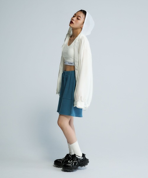 【Les Fleurs】メッシュZIPパーカー Les Fleurs】メッシュZIPパーカー/455516（パーカー）｜JEANASIS