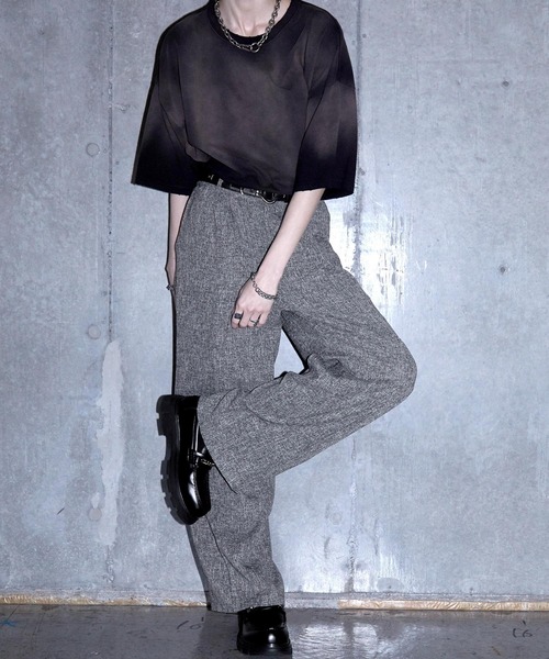 SERACE ワイドパンツ スラックス メンズ レディース : ZOZOTOWN Yahoo