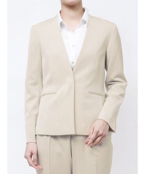 TONAL ジャケット ノーカラージャケット スーツノーカラー