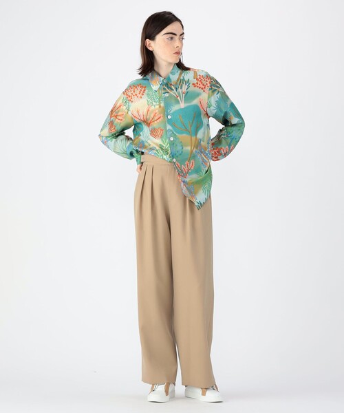 「CABaN」 パンツ X-SMALL ベージュ レディース_画像2