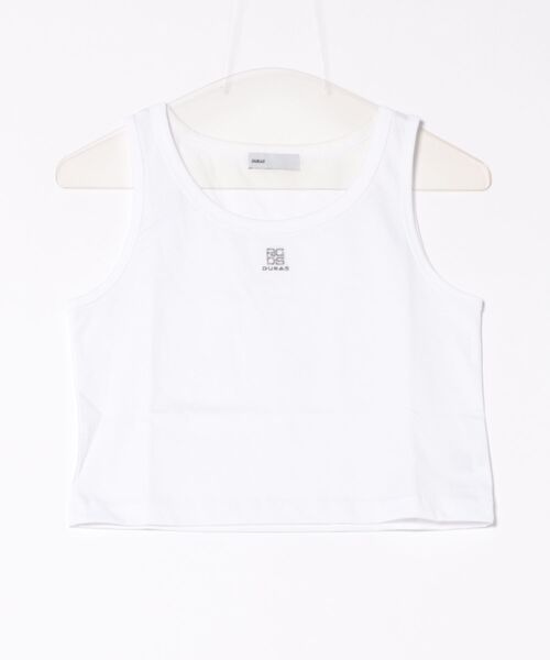 BEIDELLI タンクトップ ノースリーブ 「BELLIDE MADE」 リブ