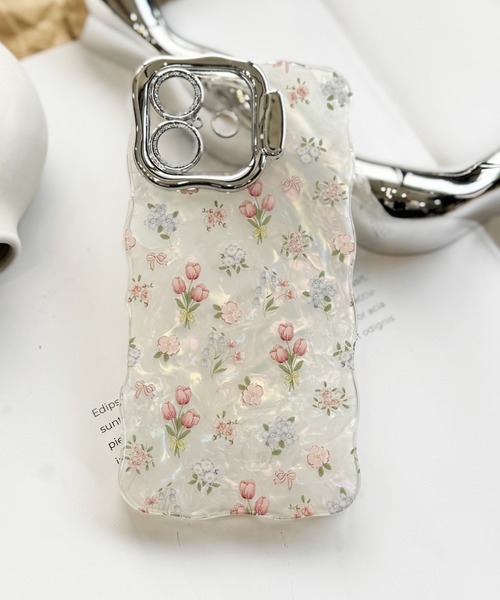 pure 脱毛器 ホワイト 花柄ケース NOLITA LABORATORY スマホケース : ZOZOTOWN Yahoo!店 - 通販 - Yahoo