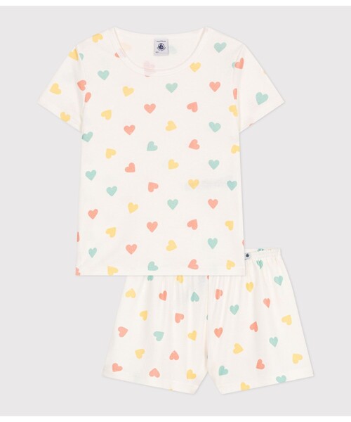 PETIT BATEAU（プチバトー） パジャマ 半袖パジャマ キッズ 子供 