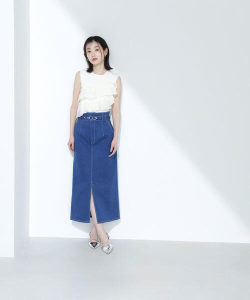 ☆各サイズ1点☆関税送料込【PATOU】ベルテッド デニムスカート 0175120641-120_SUB.jpg?v=