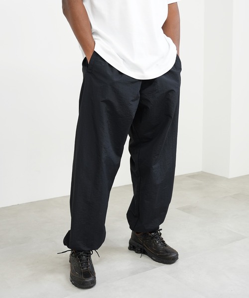 tシャツ SANDER LAND コットンライク ナイロン パンツ メンズ