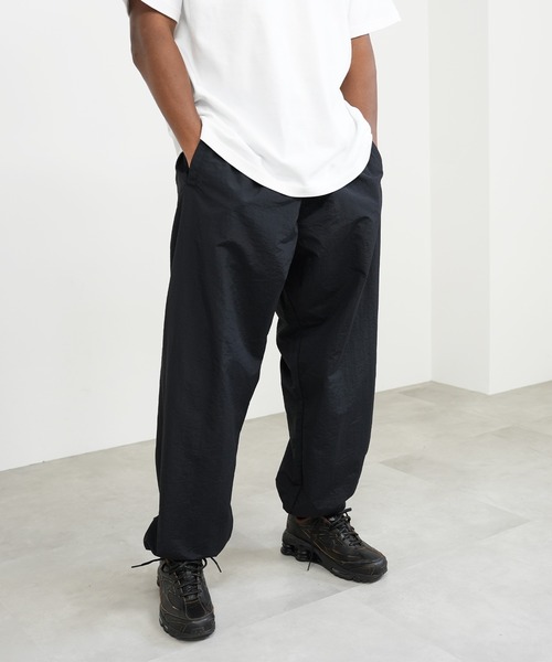 tシャツ SANDER LAND コットンライク ナイロン パンツ メンズ