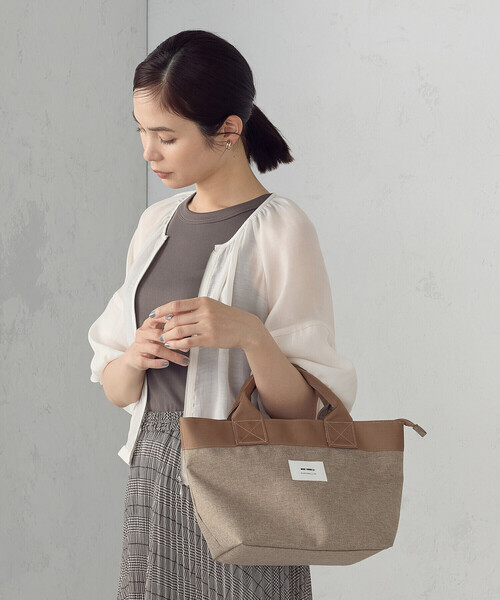 MONO COMME CA（モノコムサ） トートバッグ 撥水加工 ミニトート