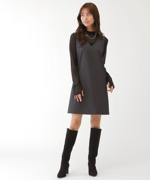 お値下げ❗️ジルスチュアート　ノースリーブワンピース JILL by STUART 「JILL STUART」 ノースリーブワンピース SMALL