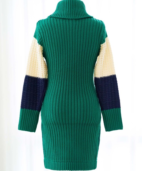 「emiriawiz」 ニットワンピース MEDIUM ピンク レディース_画像7