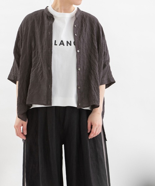 nop de nod（ノップドゥノッド） ブラウス シャツ Cielふんわりグレン